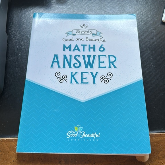 Math 6 Answer Key - Picture 2 of 2